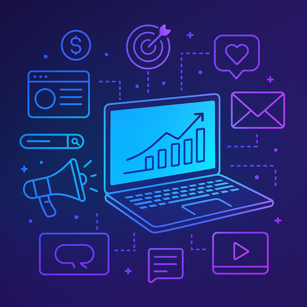 Abstract creative banner